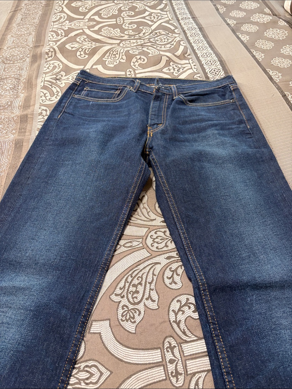 Levi's Dark Blue Slim Fit Men's Jeans